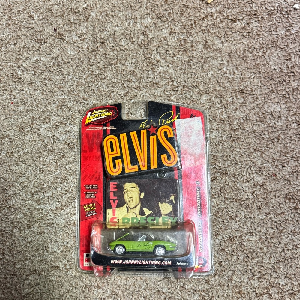 Elvis Collectible Die-Cast Car